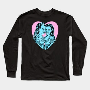 Twins of evil by Bad Taste Forever Long Sleeve T-Shirt